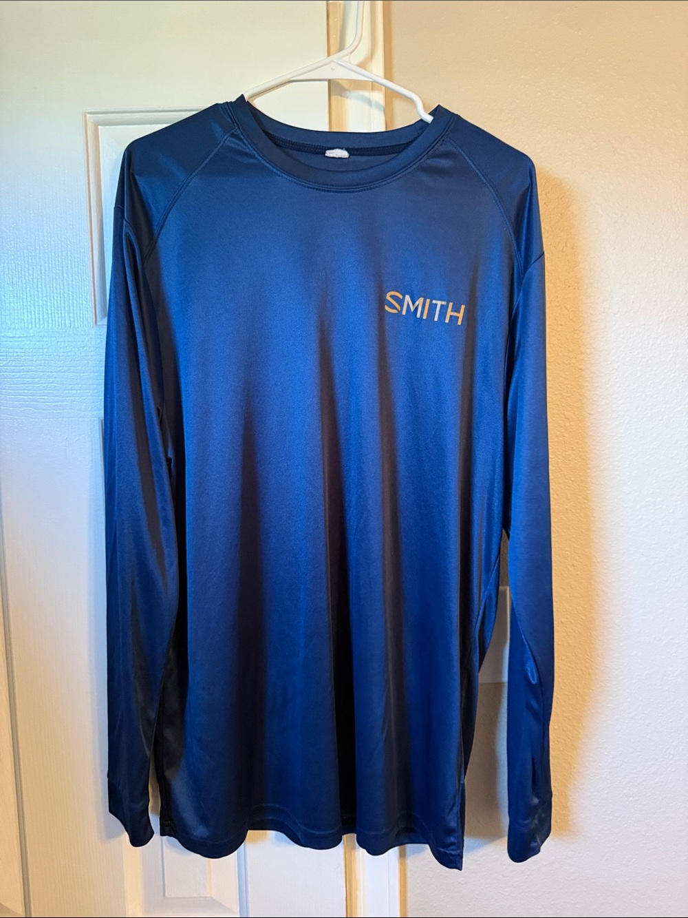 SMITH Men's Long-Sleeve Swim Rash Guard - Navy Blue